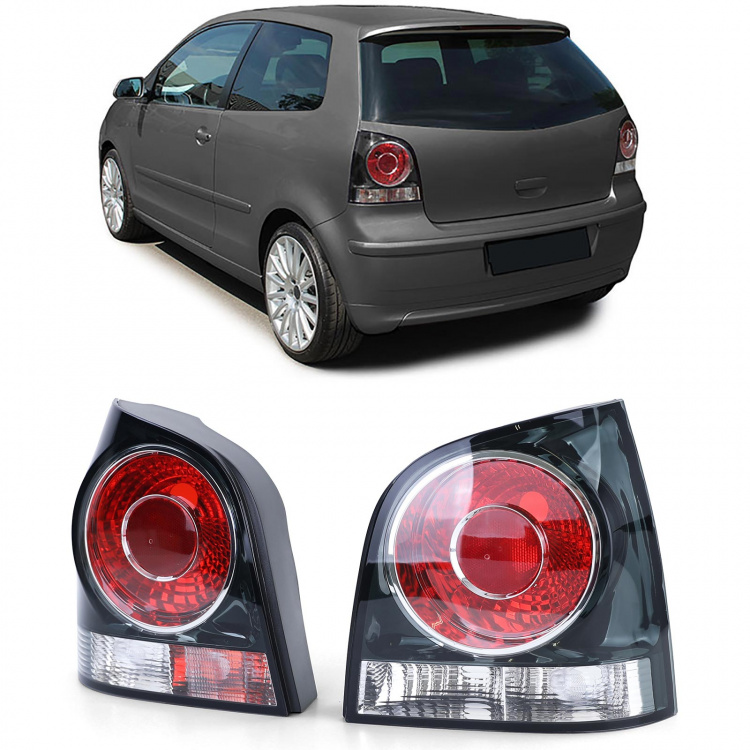 Upgrade Design Rückleuchten für VW Polo 9N3 09-09 schwarz